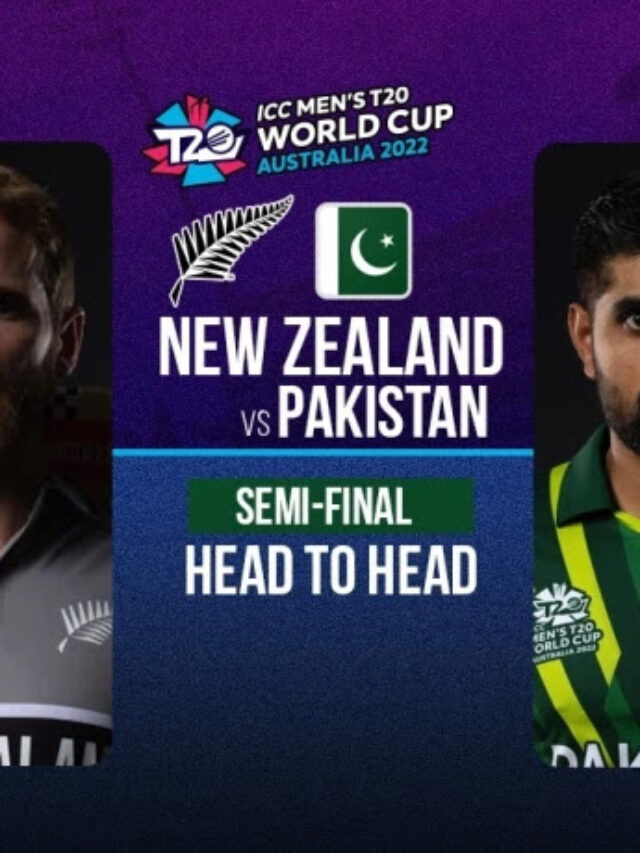 New Zealand-Pakistan first semi today